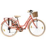 Bicicleta Oras Devron Grazia 6S - 28 Inch, L, Portocaliu Ultimate FactoryBikes