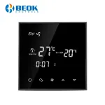 Termostat cu fir pentru aer conditionat BeOk TGT70-AC2, Compatibil cu sisteme HVAC SmartElectro IntelligentHouse