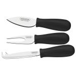 Set 3 accesorii feliat, inox, maner din polipropilena ProChef Cookware