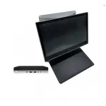 Pachet POS Refurbished HP 800 G3 Mini, 14 Inch HP L7014t Touchscreen + 10 Inch HP L7010t, Intel Core i3-7100T 3.40GHz, 8GB DDR4, 256GB SSD + Windows 10 Pro NewTechnology Media