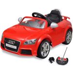 Mașinuță pentru copii Audi TT RS, cu telecomandă, roșu GartenMobel Dekor