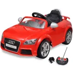 Mașinuță pentru copii Audi TT RS, cu telecomandă, roșu GartenMobel Dekor