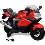 Motocicleta electrică pentru copii BMW 283 V, roșu, 6 V GartenMobel Dekor