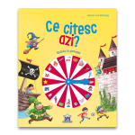 Ce citesc azi? - Ruleta cu povesti (carte cu roata) PlayLearn Toys