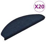 Covorașe scară autoadezive 20 buc Navy 65x21x4 cm GartenMobel Dekor