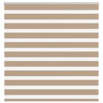 Jaluzea tip zebra 150x150 cm lățime țesătură 145,9 cm poliester GartenMobel Dekor