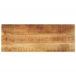 Blat masă 80x20x2,5 cm dreptunghiular lemn masiv mango brut GartenMobel Dekor