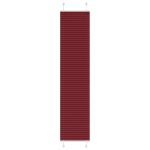 Jaluză plisată Bordeaux Roșu 50x200 cm Lățime țesătură 49,4 cm GartenMobel Dekor