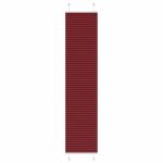 Jaluzea plisată Bordeaux Roșu 40x200 cm Lățime țesătură 39,4 cm GartenMobel Dekor