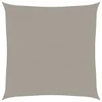 Pânză parasolar, gri deschis, 4,5x4,5 m, pătrat, 160 g/m², HDPE GartenMobel Dekor