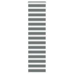 Jaluzea tip zebra gri închis lățime țesătură 50,9 cm poliester GartenMobel Dekor