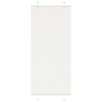 Jaluzea plisată alb 100x200cm Lățime țesătură 99,4cm poliester GartenMobel Dekor