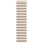 Jaluzea tip zebra 55x200 cm lățime țesătură 50,9 cm poliester GartenMobel Dekor