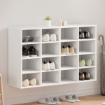 Dulap pentru pantofi Alb 52.5 x 30 x 50 cm Lemn compozit GartenMobel Dekor