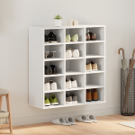 Dulap pentru pantofi Alb 52.5 x 30 x 50 cm Lemn compozit GartenMobel Dekor