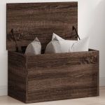 Cutie de depozitare, stejar maro, 60x35x35 cm, lemn prelucrat GartenMobel Dekor