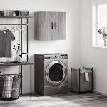 Dulap de perete, gri sonoma, 60x31x60 cm, lemn compozit GartenMobel Dekor