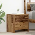 Dulap de noapte Lemn vechi 45 x 34 x 44.5 cm Lemn compozit GartenMobel Dekor