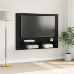 Dulap pentru TV pe Perete Stejar negru 120 x 23.5 x 90 cm GartenMobel Dekor