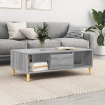 cu depozitare cu ușă sonoma gri 103.5 x 60 x 35 cm Lemn compozit GartenMobel Dekor