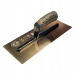 Gletiera inox, Olejnik, 12x40.6 cm, 0.65 mm, maner piele GartenVIP DiyLine