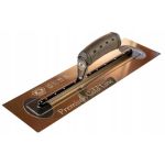 Gletiera inox, intarita, Olejnik, maner piele, 0.4 mm, 12x40.6 cm GartenVIP DiyLine