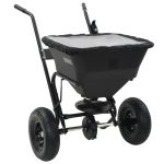 Utilaj de împrăștiat sare, 106x73x76 cm, PVC și oțel, 45 L GartenMobel Dekor