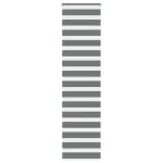 Jaluzea tip zebra gri închis lățime țesătură 50,9 cm poliester GartenMobel Dekor