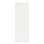 Jaluză plisată alb 80x200 cm Lățime țesătură 79,4cm poliester GartenMobel Dekor