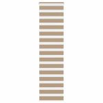 Jaluzea tip zebra 65x230 cm lățime țesătură 60,9 cm poliester GartenMobel Dekor