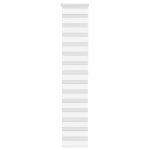 Jaluzea tip zebra alb lățime țesătură 35,9 cm poliester GartenMobel Dekor