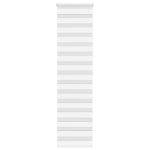 Jaluzea tip zebra alb lățime țesătură 50,9 cm poliester GartenMobel Dekor