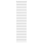 Jaluzea tip zebra alb lățime țesătură 55,9 cm poliester GartenMobel Dekor