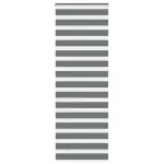 Jaluzea tip zebra gri închis lățime țesătură 80,9 cm poliester GartenMobel Dekor