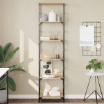 Bibliotecă, stejar sonoma, 50x33x188,5 cm, lemn prelucrat GartenMobel Dekor