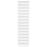 Jaluzea tip zebra alb lățime țesătură 50,9 cm poliester GartenMobel Dekor