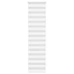 Jaluzea tip zebra alb lățime țesătură 55,9 cm poliester GartenMobel Dekor