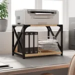 Suport imprimantă 2 niveluri stejar sonoma 44x26x31,5 cm lemn GartenMobel Dekor