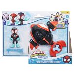 SPIDEY SI PRIETENII LUI UIMITORI MARVEL SET FIGURINA 7.6CM SI SUBMARINUL DELFIN SuperHeroes ToysZone