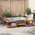 Împrejmuire pentru Cadă cu Hidromasaj Maro 250 x 250 cm GartenMobel Dekor