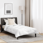 Duvet pentru toate sezoanele Alb 155 x 220 cm Microfibră GartenMobel Dekor