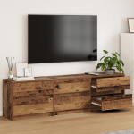 Cabinet TV Lemn vechi Lemn laminat și placaj din particule GartenMobel Dekor