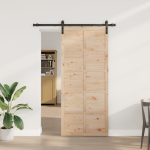 Ușă glisantă Maro 80 x 208 cm Lemn masiv de pin GartenMobel Dekor