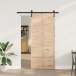 Ușă glisantă Maro 80 x 208 cm Lemn masiv de pin GartenMobel Dekor