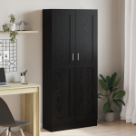 Dulap pentru cărți Stejar negru 82.5 x 30.5 x 185 cm GartenMobel Dekor