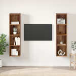 Set comodă TV 2 pcs Maro 37 x 37 x 142.5 cm Lemn compozit GartenMobel Dekor