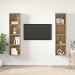 Set comodă TV 2 pcs Maro 37 x 37 x 142.5 cm Lemn compozit GartenMobel Dekor
