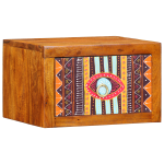 Noptieră Maro, multicolor 35 x 30 x 22 cm Lemn masiv de acacia GartenMobel Dekor