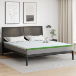 Păturile pentru saltea Altele Alb și Verde 200 x 200 cm GartenMobel Dekor
