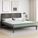 Păturile pentru saltea Alb și Verde 180 x 200 cm GartenMobel Dekor